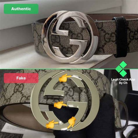 how do u know if a gucci belt is fake|authentic gucci belt buckle.